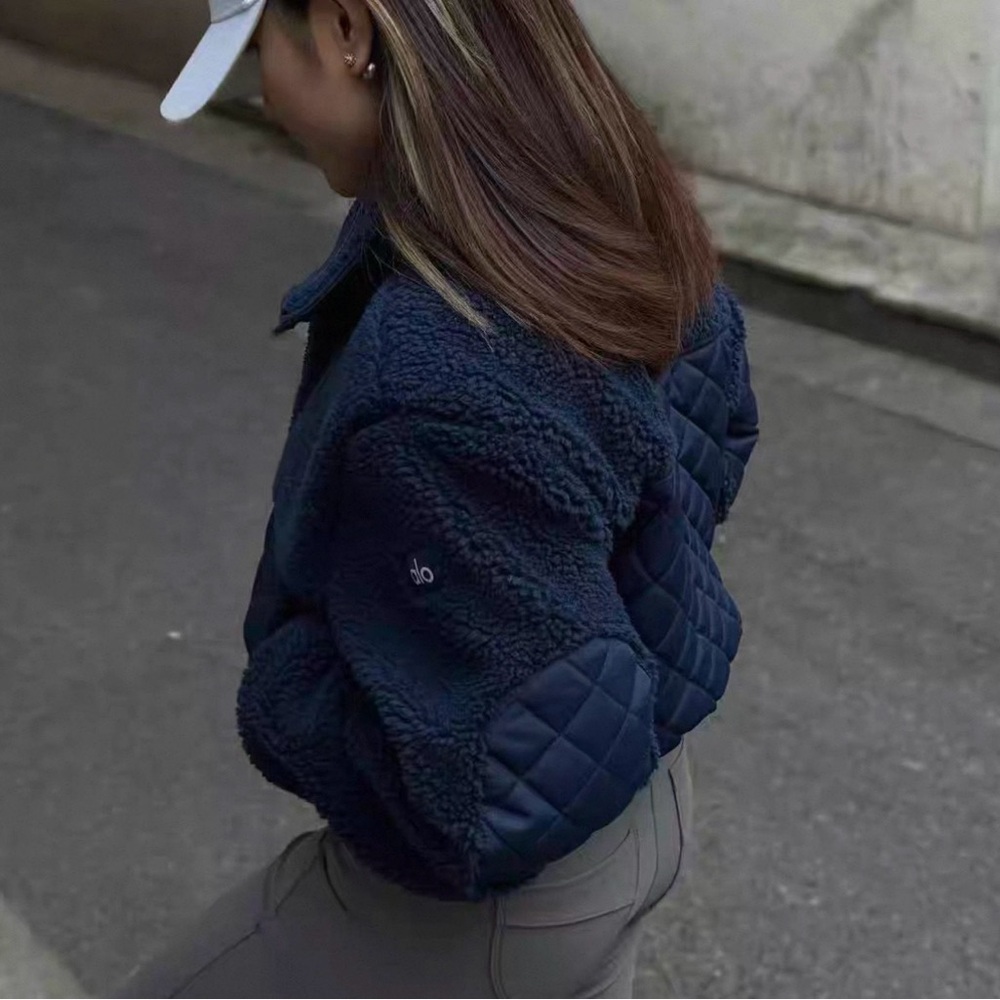 Blue Alo Sherpa Jacket - Picture 2 of 2